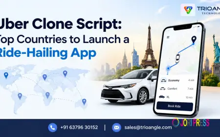 Uber Clone Script: Top Countries to Launch a Ride-Hailing App