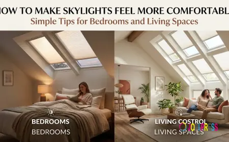 How to Make Skylights Feel More Comfortable in Bedrooms and Living Spaces