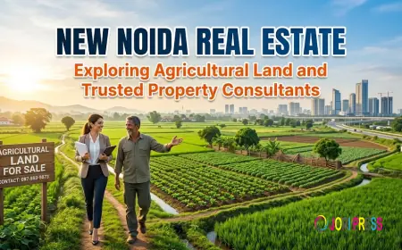 New Noida Real Estate: Exploring Agricultural Land and Trusted Property Consultants