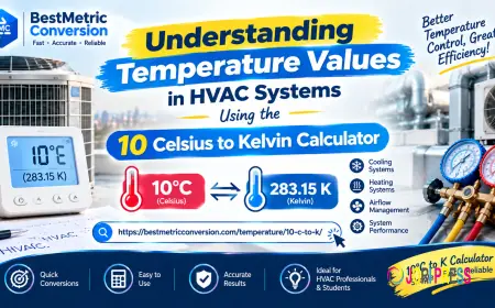 Understanding Temperature Values in HVAC Systems Using the 10 Celsius to Kelvin Calculator