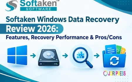 Softaken Windows Data Recovery Review 2026: Features, Recovery Performance & Pros/Cons