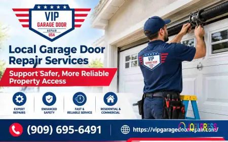 Local Garage Door Repair Services Support Safer, More Reliable Property Access