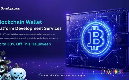 Blockchain Wallet Development: Build a Secure Crypto Wallet with a Halloween Offer of Up to 30% OFF