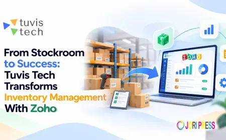From Stockroom to Success: Tuvis Tech Transforms Inventory Management With Zoho