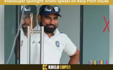 Khelosuper Spotlight: Shami Speaks on Ranji Pitch Issues