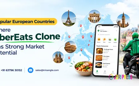 Popular European Countries Where UberEats Clone Has Strong Market Potential