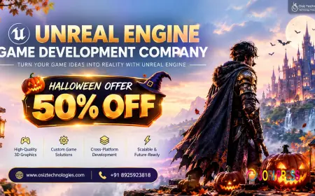 Give Your Gaming Vision a Strong Start with Unreal Engine - Save 50% This Halloween  