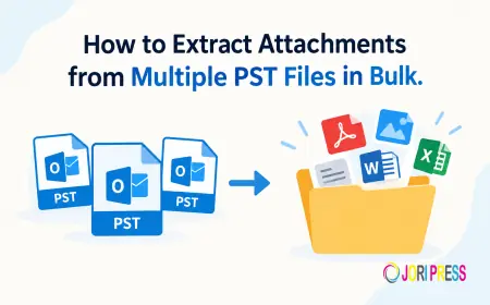 How to Extract Attachments from Multiple PST Files in Bulk.