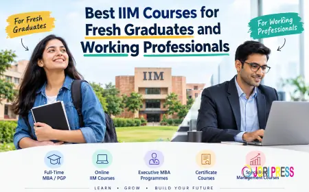 Best IIM Courses for Fresh Graduates and Working Professionals