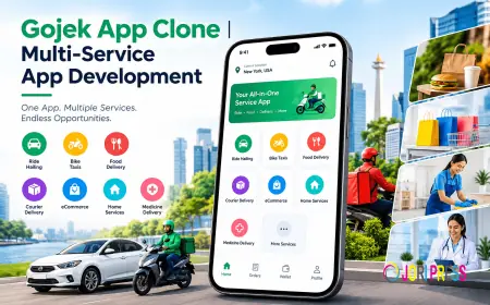 Gojek App Clone | Multi-Service App Development