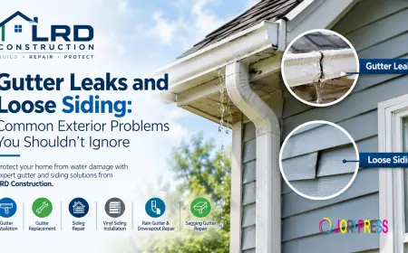 Gutter Leaks and Loose Siding: Common Exterior Problems You Shouldn't Ignore