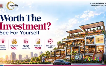 AIS The Galleria Gomti Nagar Extension Lucknow – Premium Retail Shops for Sale