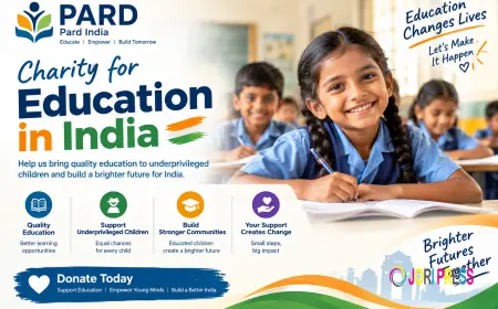 Charity for Education in India: Empowering Children Through PARD INDIA