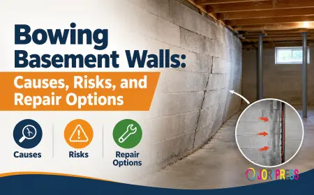 Bowing Basement Walls: Early Warning Signs and Foundation Repair Options for Virginia Homeowners