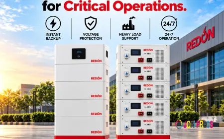 Redon Lithium Industries Pvt Ltd.: A Name to Know Among the Top 10 Lithium Ion Battery Company in India