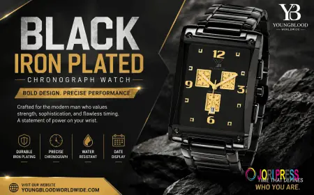 What Are the Most Durable Black Iron Plated Chronograph Watches?