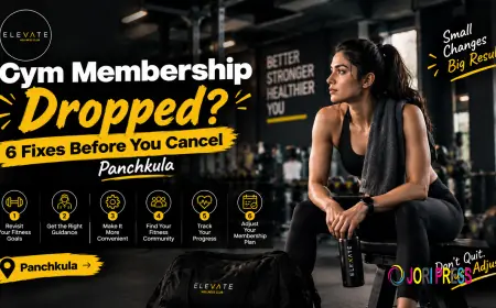 Gym Membership Dropped? 6 Fixes Before You Cancel Panchkula
