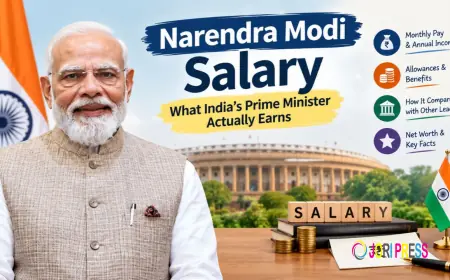Narendra Modi Salary: Monthly Earnings and Government-Provided Facilities