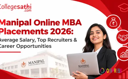 Manipal Online MBA Placements 2026: Average Salary, Top Recruiters & Career Opportunities