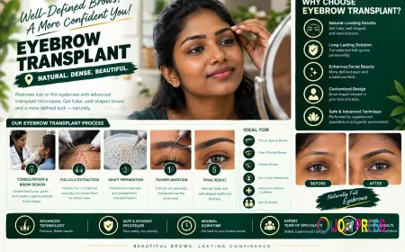 Eyebrow Transplant for Women and Men: A Guide to Natural-Looking Results