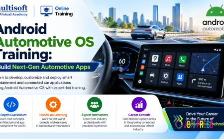 Android Automotive OS Training: Build Next-Gen Automotive Apps