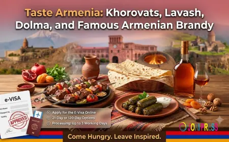 Taste Armenia: Khorovats, Lavash, Dolma, and Famous Armenian Brandy