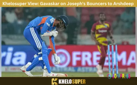 Khelosuper View: Gavaskar on Joseph's Bouncers to Arshdeep