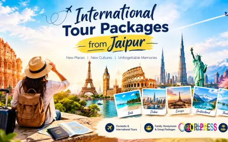 International Tour Packages from Jaipur