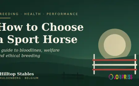 How to Choose a Sport Horse: A Guide to Breeding Health and Performance