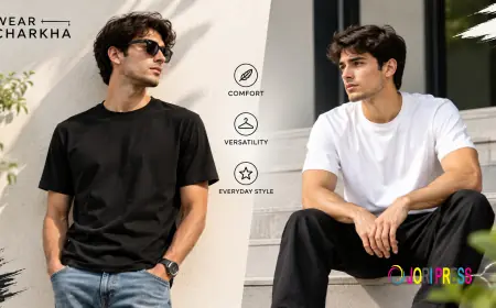 Wear Charkha: Black and White T-Shirts That Make Everyday Dressing Easy