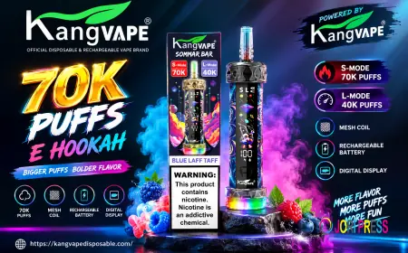 Kang Vape 70K Puffs E Hookah Product Range