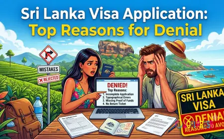 Sri Lanka Visa Application Mistakes Tourists Should Avoid