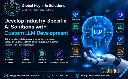 Develop Industry-Specific AI Solutions with Custom LLM Development