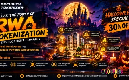 Why Are Businesses Turning to RWA Tokenization Development Companies to Build the Next Generation of Digital Asset Opportunities? — Halloween 30% OFF