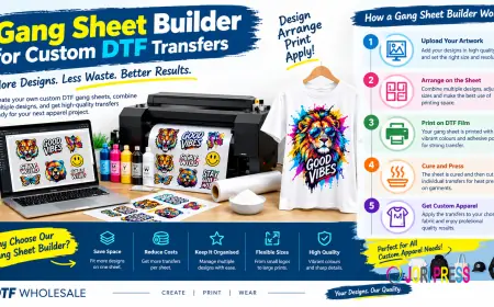 Gang Sheet Builder for Custom DTF Transfers