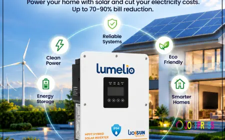 Lumelio Renewable Power Systems Offers Reliable Battery Backup Power Supply for Home