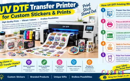 UV DTF Transfer Printer for Custom Stickers & Prints