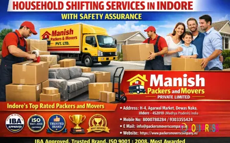 Leading Packers and Movers in Indore | Manish Packers and Movers