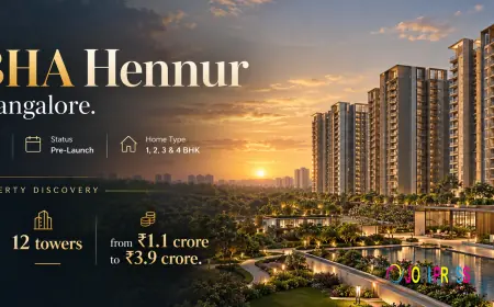 Sobha Hennur: Complete Guide to Price, Floor Plans, Location and Amenities
