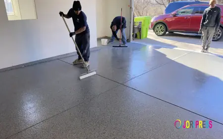 Polyaspartic Floor Coating Near Pennsylvania: A Guide to Durable Concrete Floors