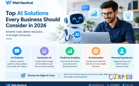 Top AI Solutions Every Business Should Consider in 2026 | Web Nautical