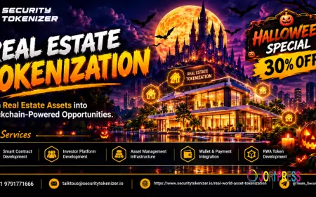 Why Is Real Estate Tokenization Gaining Attention as Businesses Explore Fractional Ownership and Better Digital Asset Liquidity? – Halloween 30% OFF