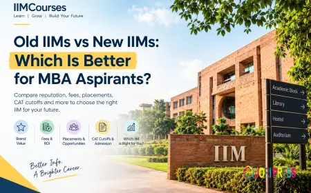 Old IIMs vs New IIMs: Which Is Better for MBA Aspirants?