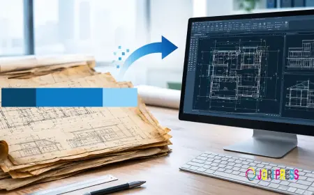 How to Convert Scanned Architectural Drawings into Accurate DWG Files