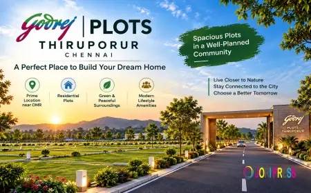 Discovering Future-Ready Living at Godrej Plots Thiruporur Chennai
