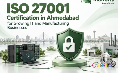 ISO 27001 Certification in Ahmedabad for Growing IT and Manufacturing Businesses