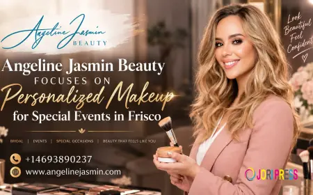 Angeline Jasmin Beauty Focuses on Personalized Makeup for Special Events in Frisco