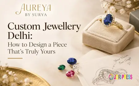 Custom Jewellery Delhi: How to Design a Piece That’s Truly Yours