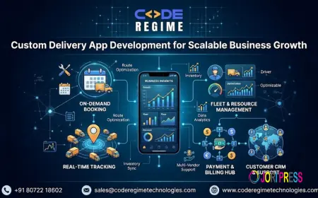 Custom Delivery App Development for Scalable Business Growth