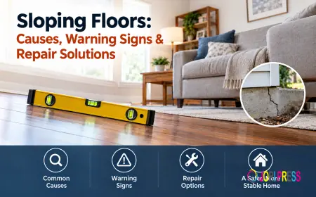 Sloping Floors in Homes: Copper Fox Foundation Solutions Explains Common Causes and Repair Considerations
